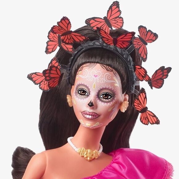 NRFB Mattel, Barbie Signature 2023 Día De Muertos Doll Collectible, NIB NWT - Picture 4 of 9